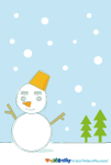 雪だるま 雪だるま