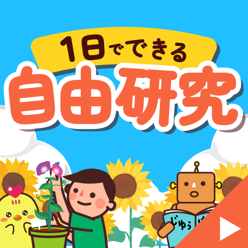 1日でできる自由研究